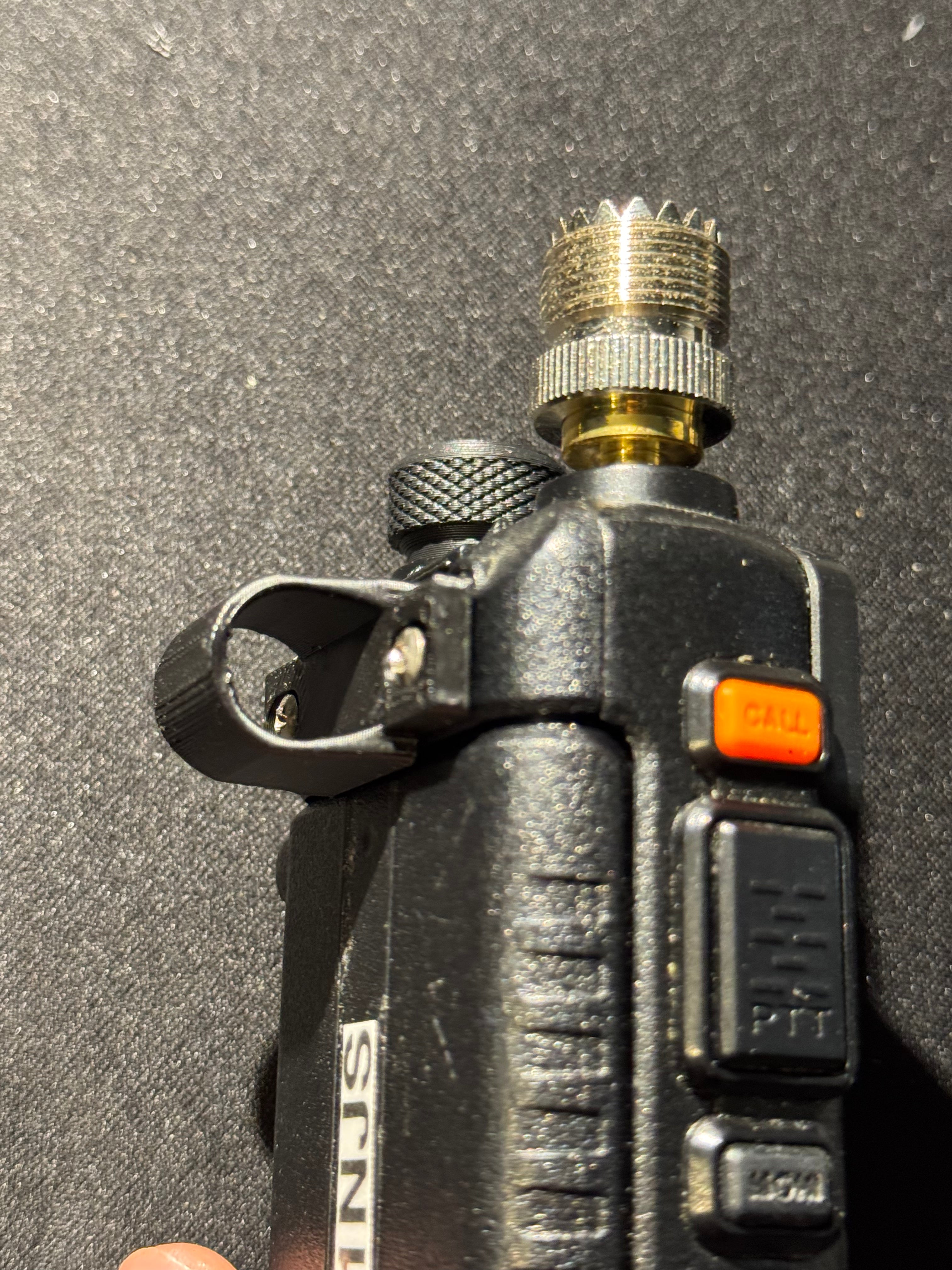 4 Pack Radio Carabiner Clip